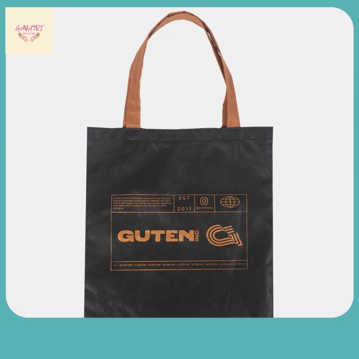 Tas Terbaru / Guteninc - Goodiebag Tas Spunbond untuk Pria / Wanita (tote bag ramah lingkungan)