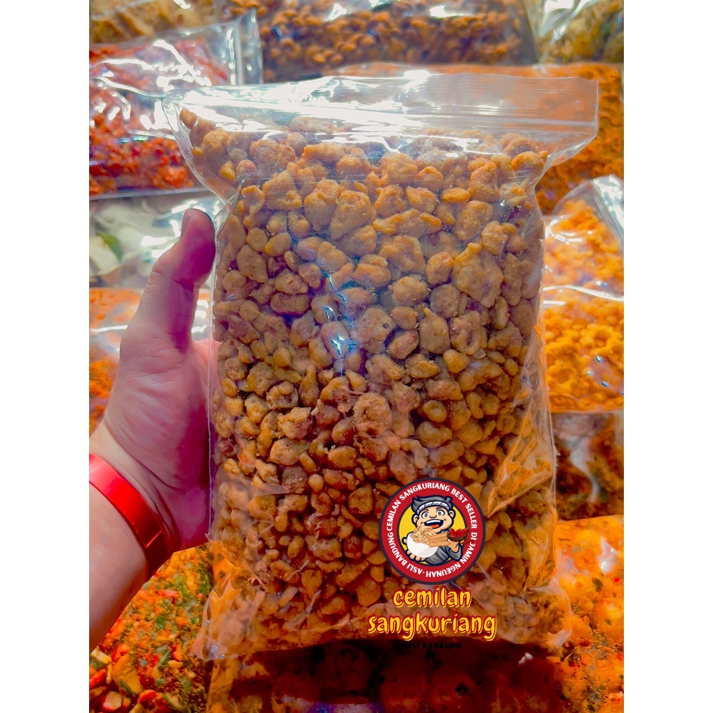 KACANG TELUR BANDUNG/KACANG TEPUNG BERAT 250 g/SNACK KILOAN - AGEN SNACK MURAH