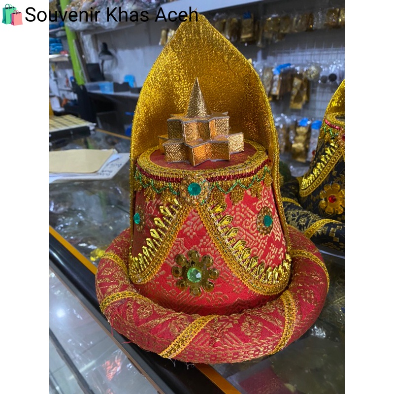 Topi Pengantin Aceh Anak anak Topi Adat Aceh