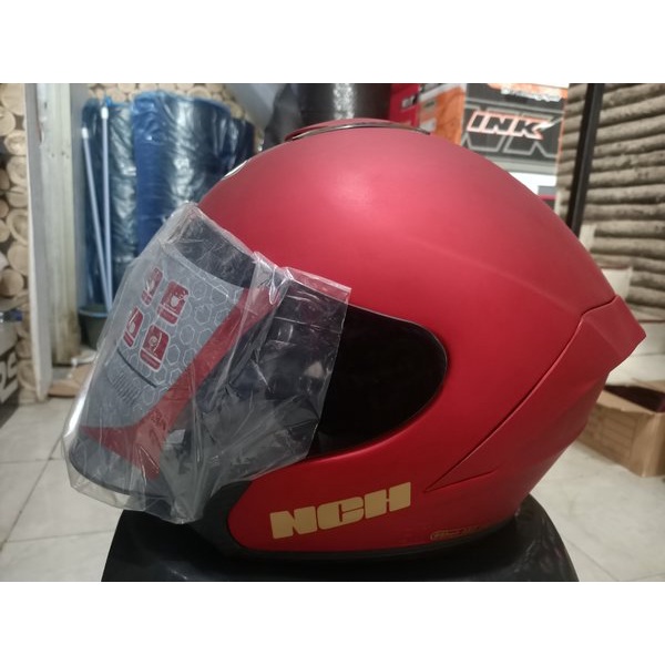 Helm Half Face NCH Sonic Mirip NJS KAIROZ Model Terbaru SNI