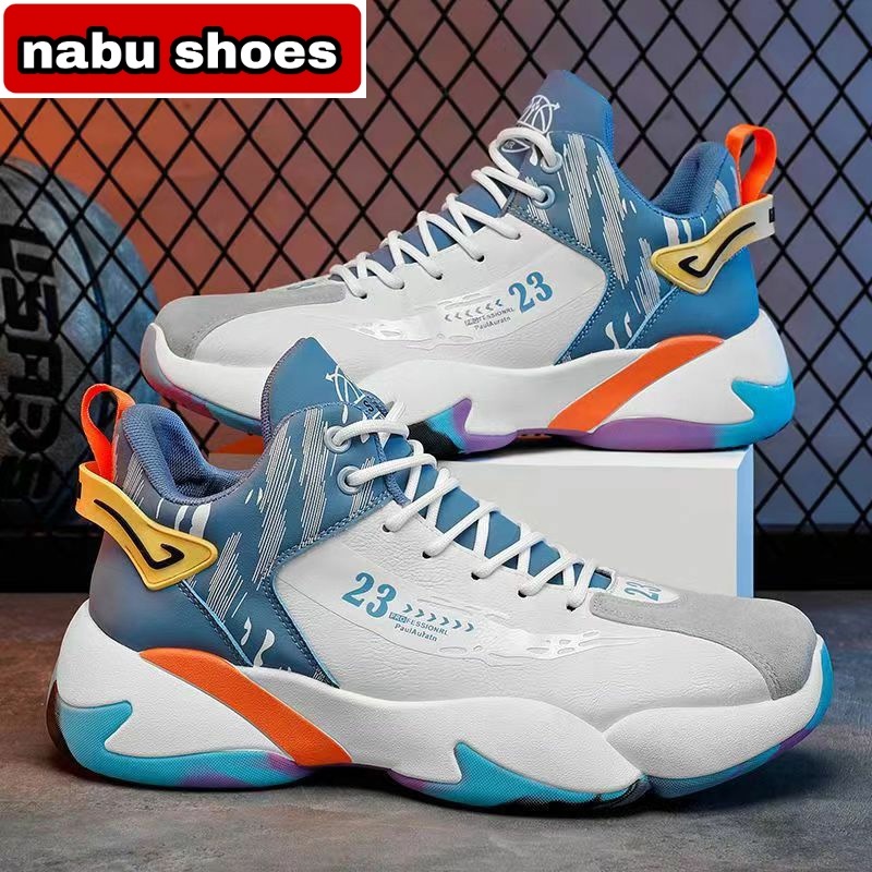 Sepatu Sneakers Pria Sporty Baket Ball Luxury Import Shoes Nataku Slam