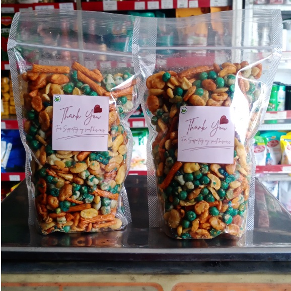 

COD MIX NUTS I CAMPURAN kacang tanah, almond, walnut, kacang Brazil, kacang mete, hazelnut - KEMASAN POUCH CEMILAN ENAK