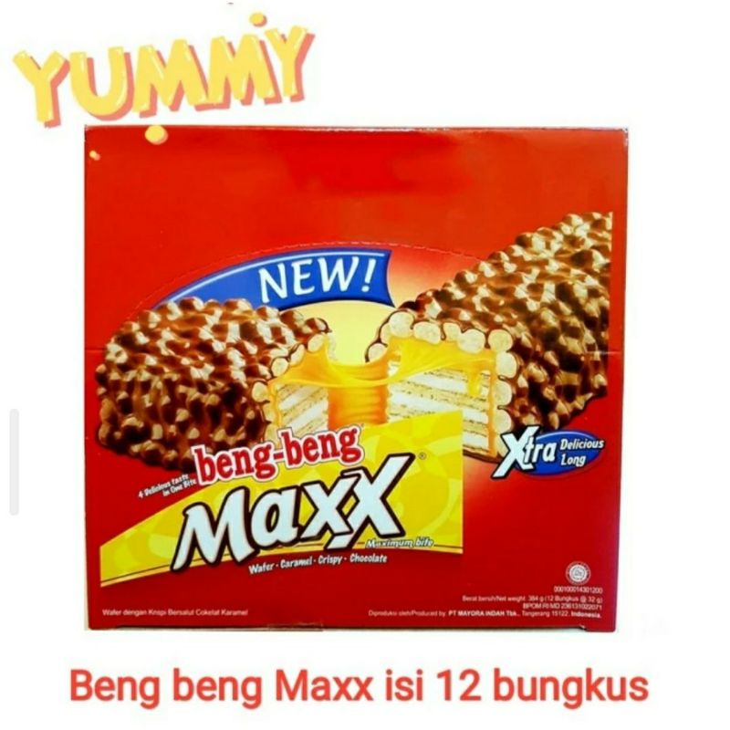 

beng beng maxx wafer isi 12 pcs | max