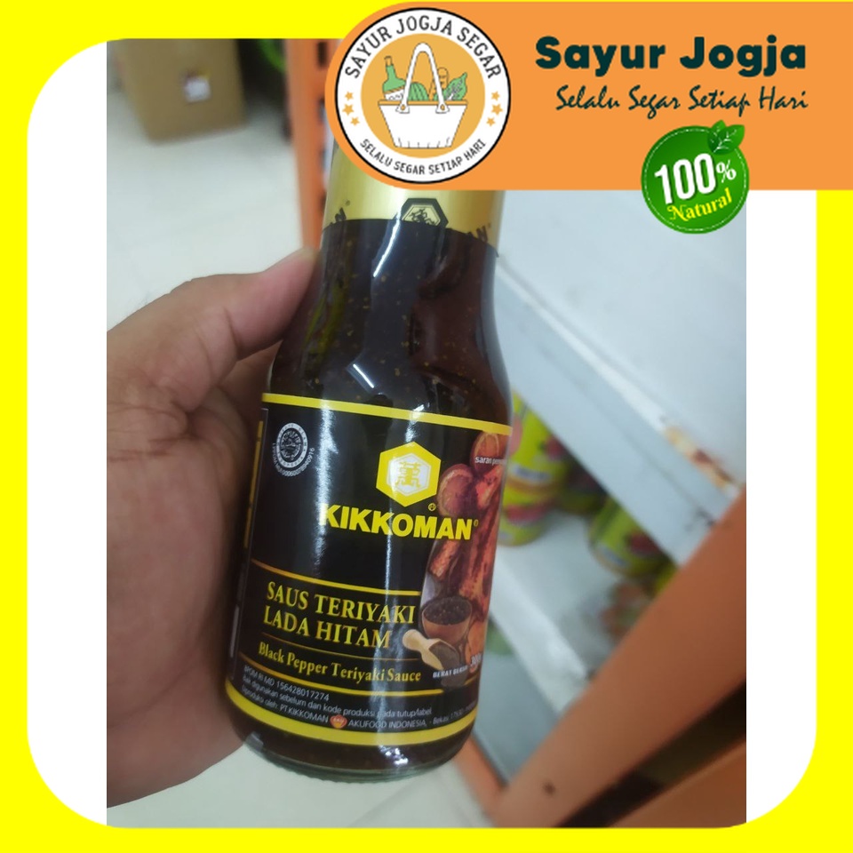 

Saus Teriyaki Lada Hitam KIKKOMAN / botol