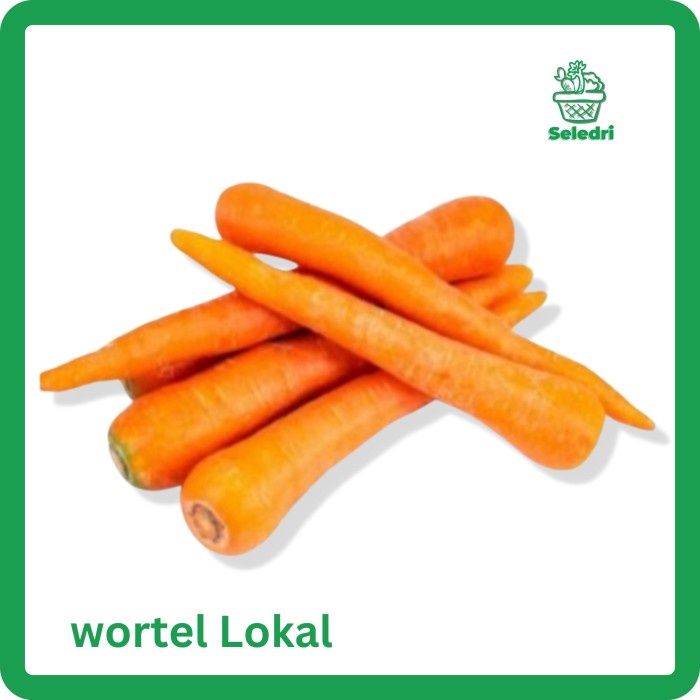 

wortel lokal super 1 kg Sayur Segar Bogor