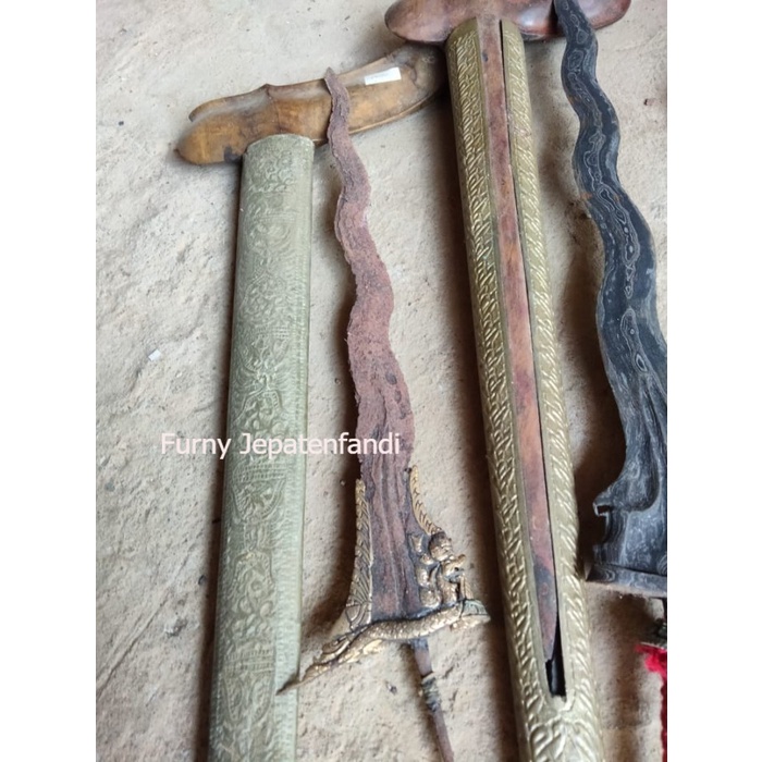 keris panimbal anoman kinatah sepuh majapahit warangka gayam timo sepu paling murah FJF411