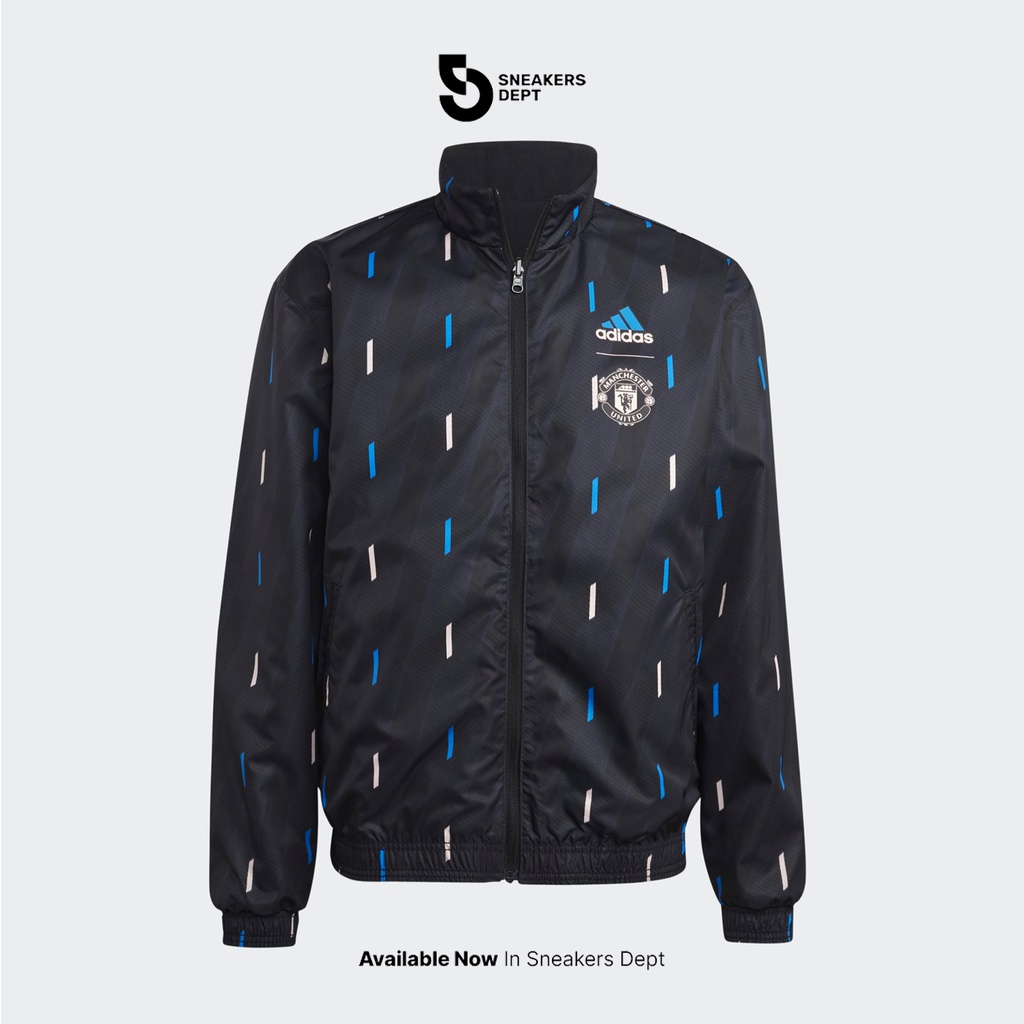 ADIDAS Jaket Pria MANCHESTER UNITED ANTHEM JACKET HT1997 ORIGINAL
