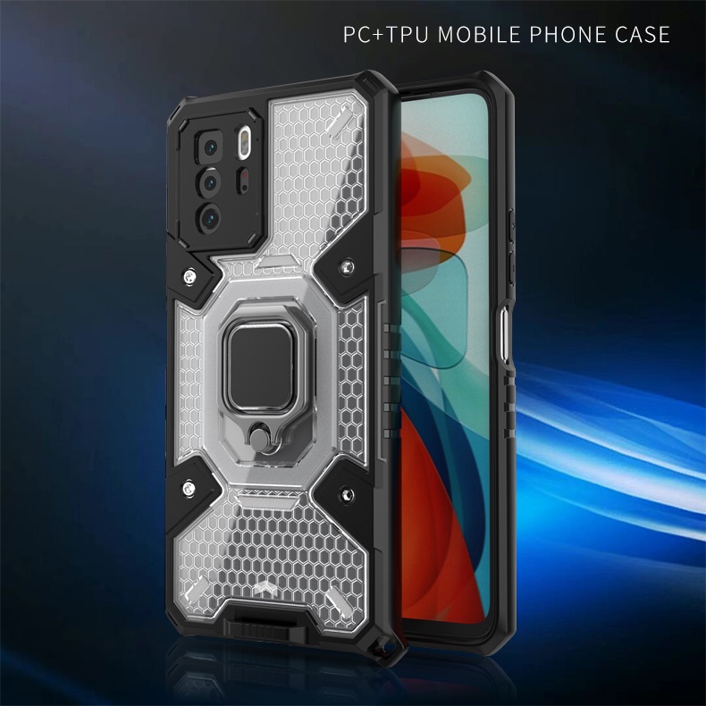 EllaStuff EDISI TERBATAS Xiaomi Poco X3 GT Case SPACE WARRIOR RING CAMERA PROTECTION Case Casing Hp 