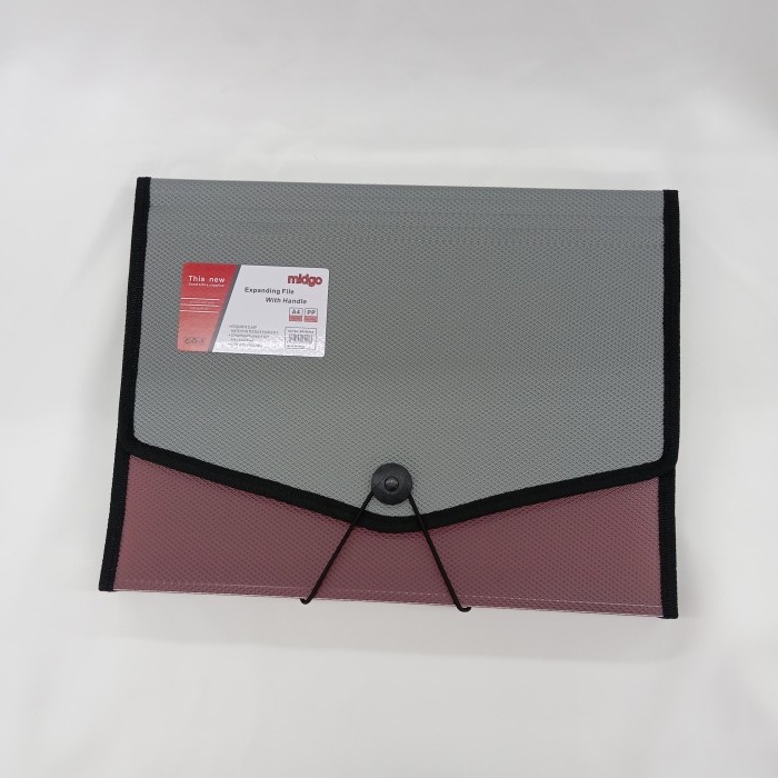

Expanding File Map With Handle/Dokumen expanding file A4/Map harmonika - Maroon