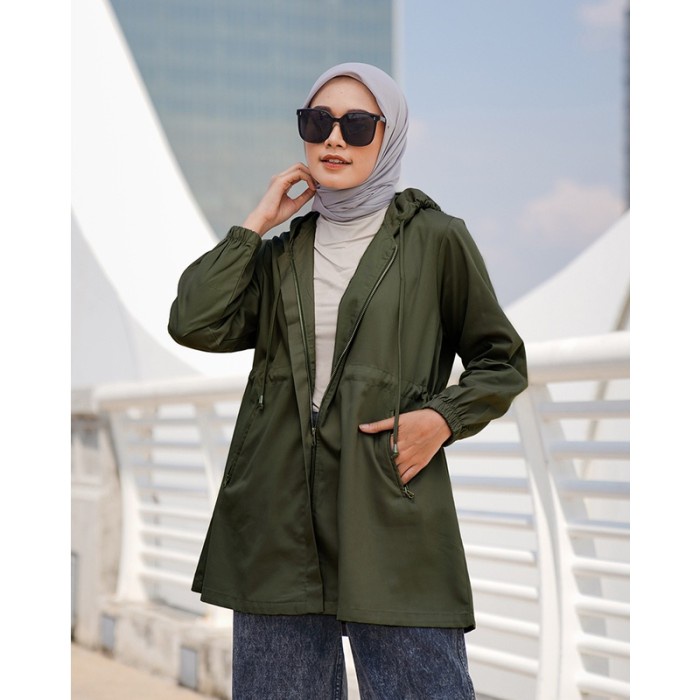 best -Geulis.id JAKET PARKA - BROWN, S