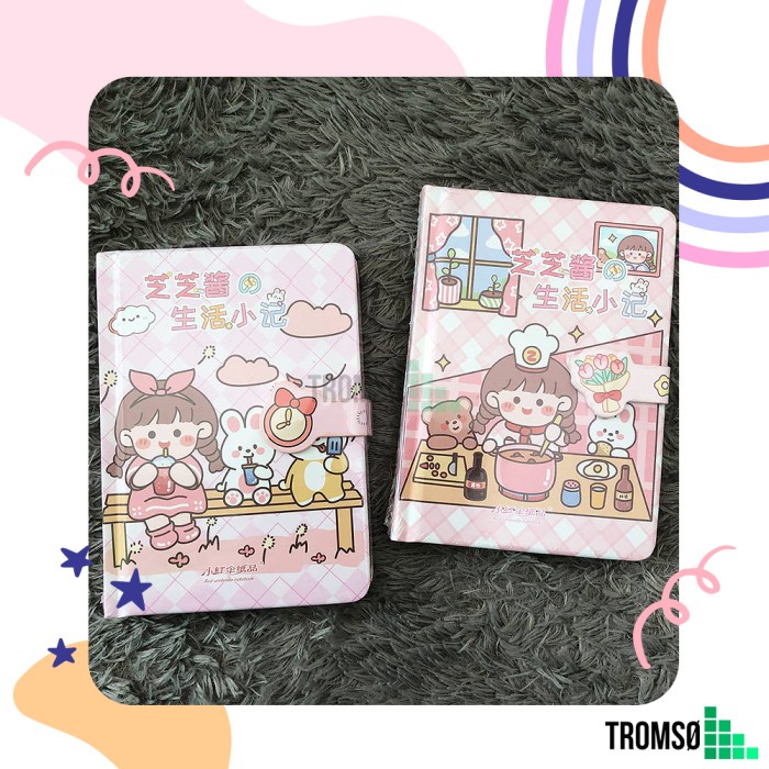 

MURAH- Tromso Girl Diary Book / Buku Catatan Harian Anak Perempuan - Magic Circus- 1.2.23