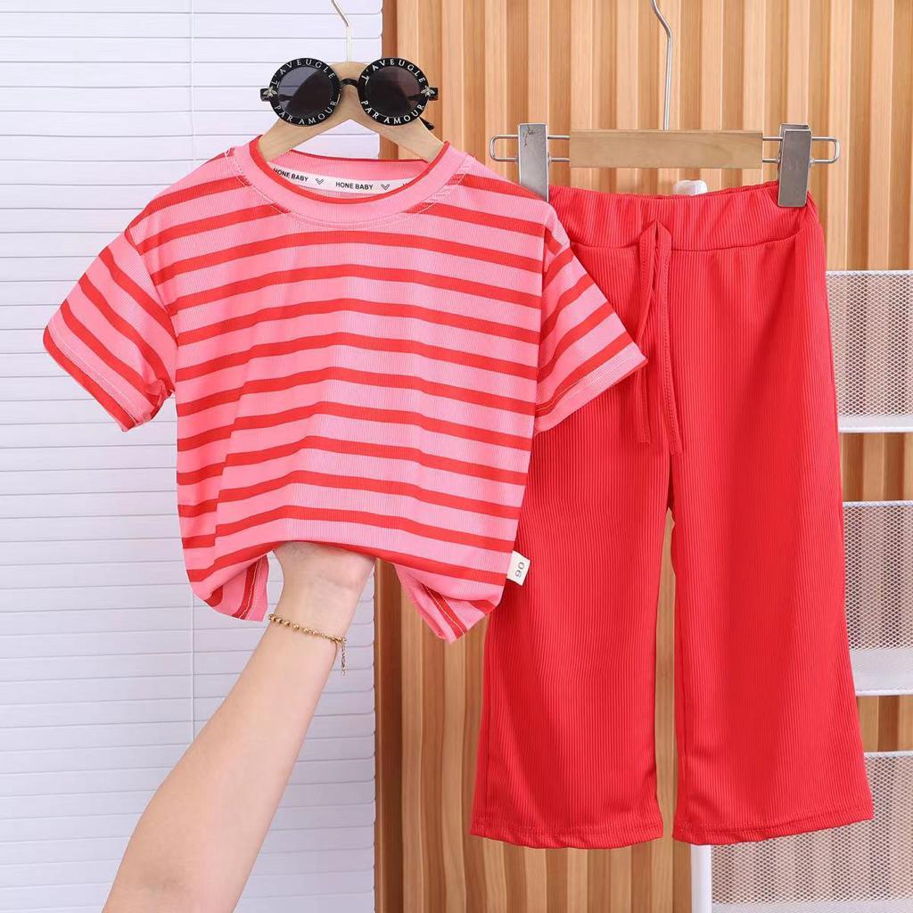 Setelan Anak Perempuan SET LIZZIE EBV Baju Setelan Anak Perempuan Import Usia 1 2 3 4 5 6 7 Tahun - 