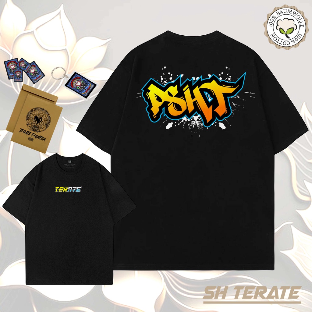 Kaos  PSHT Setia Hati Terate PSHT-BERCAK Kaos PSHT 1922 Kaos PSHT 1922 Raja tega Srikandi SH