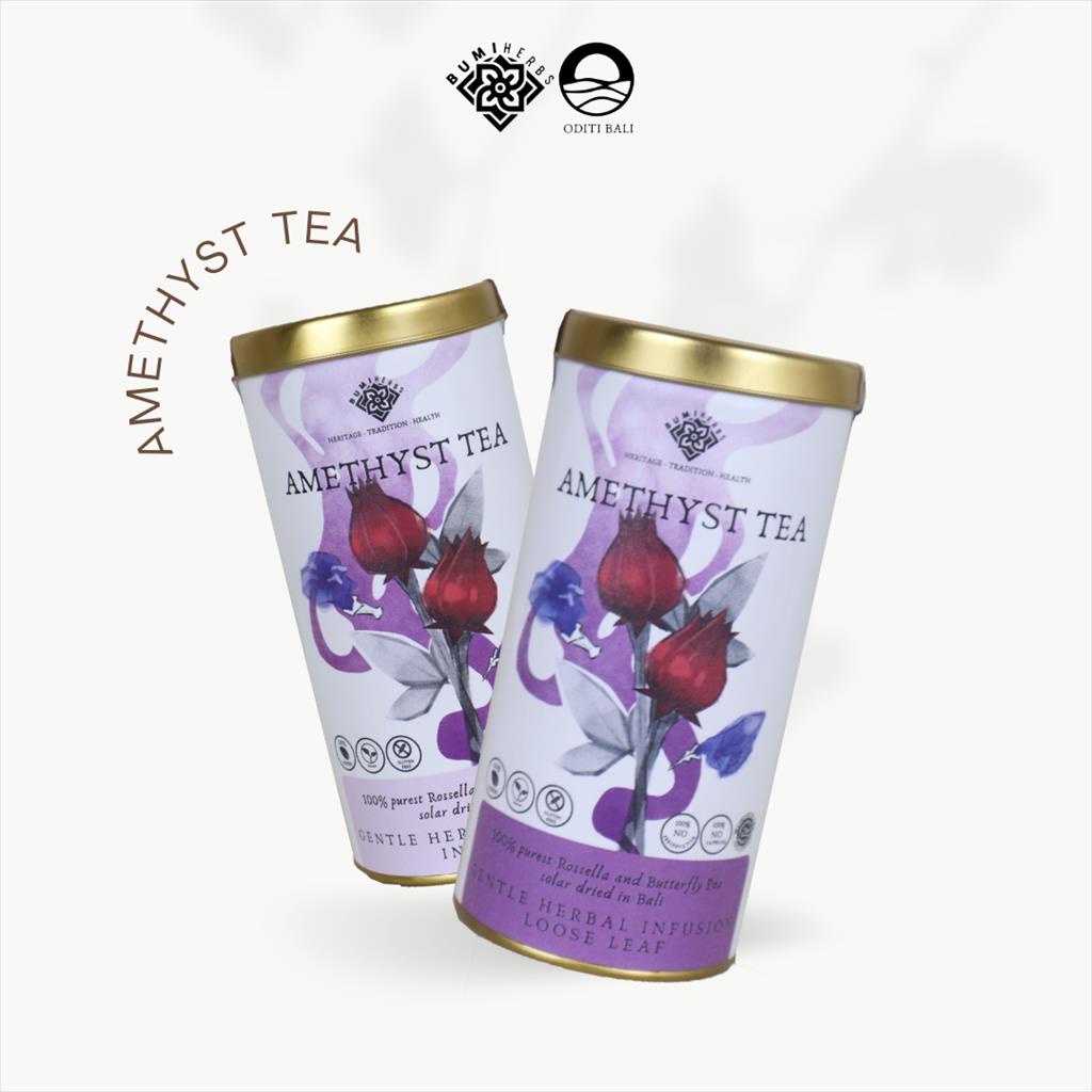 

Amethyst Tea ( Butterfly Pea & Rosella ) 20Bag Teh Bunga Telang Rosela