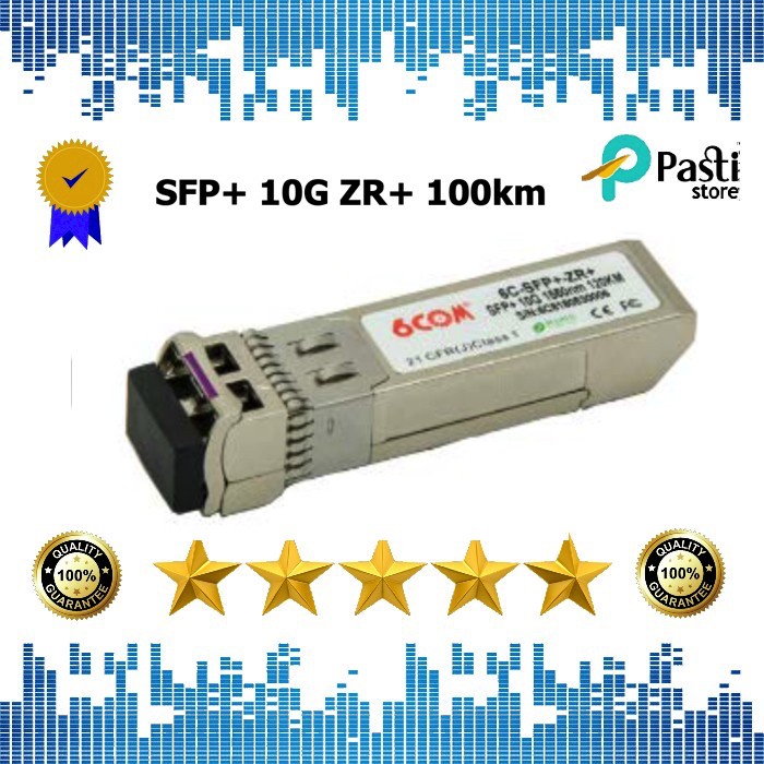 6COM SFP+ 10G 1550nm 100km DDM LC