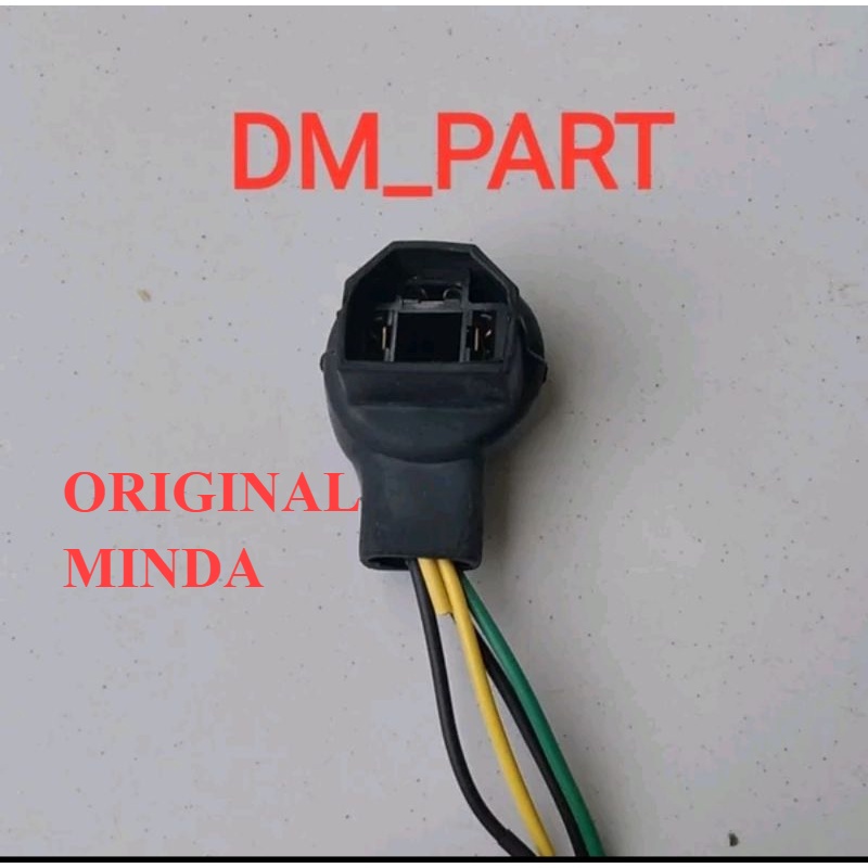SOKET SOCKET FITING DEPAN LAMPU BOHLAM H4 UTAMA HEADLAMP VIXION SCOOPY CB150R CBR 150 CBR150  BYSON 