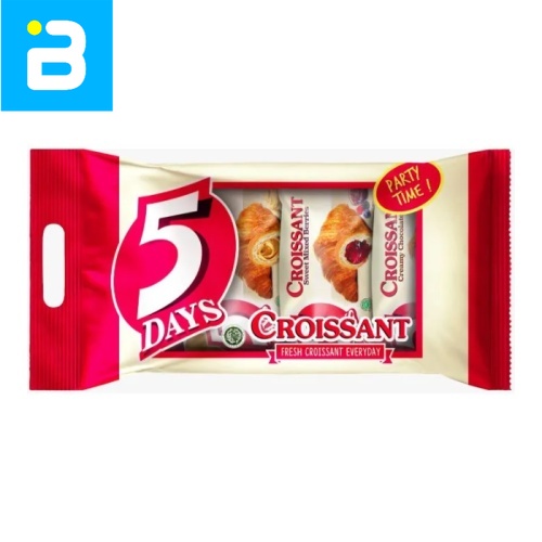 

5 Days Croissant Family Pack 5x60G