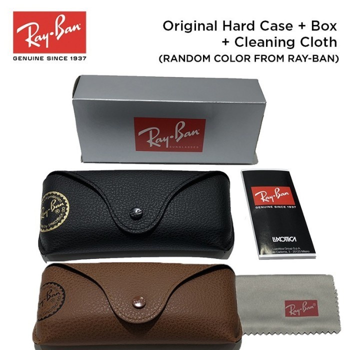 promo ✨ -Kacamata Rayban NEW yfarer RB2132 901/58 Black Polarized Orinal