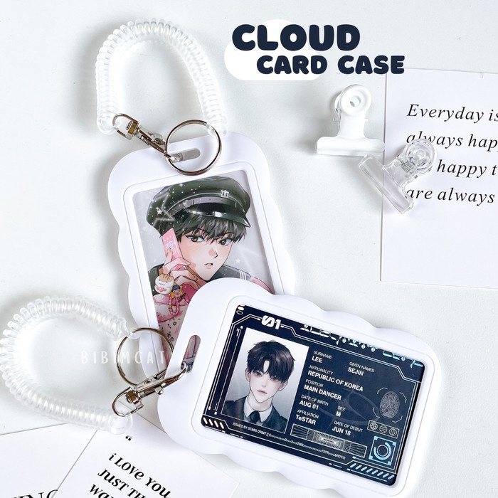 

[[ WSH - BEST SELLER ]] Cloud Card Case - Gantungan Kunci Tempat Kartu