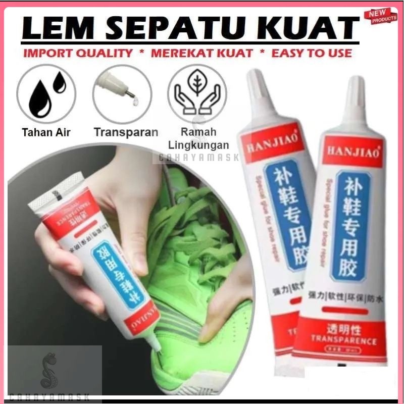 

Lem Sepatu Super Kuat 60ML/Lem Perekat Tahan Air