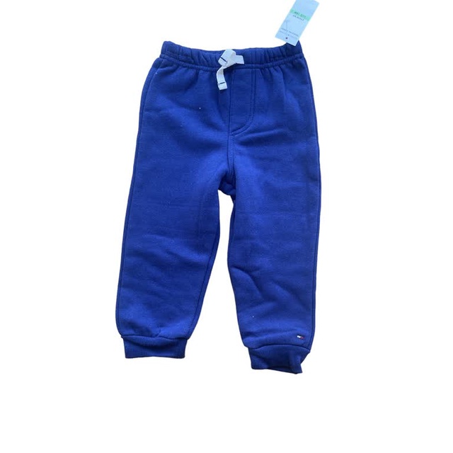 CELANA JOGER ANAK COWOK BABY TERRY BIRU - BRAND TOMMY HILFIGHER - BRAND ORIGINAL - JOGER KAOS ANAK C