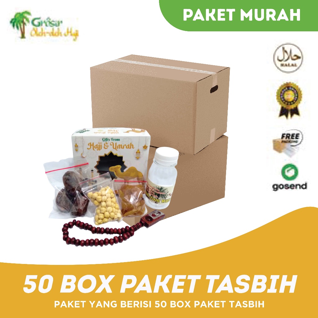 

Paket Oleh-oleh Haji Umroh Hemat tasbih 50 pcs