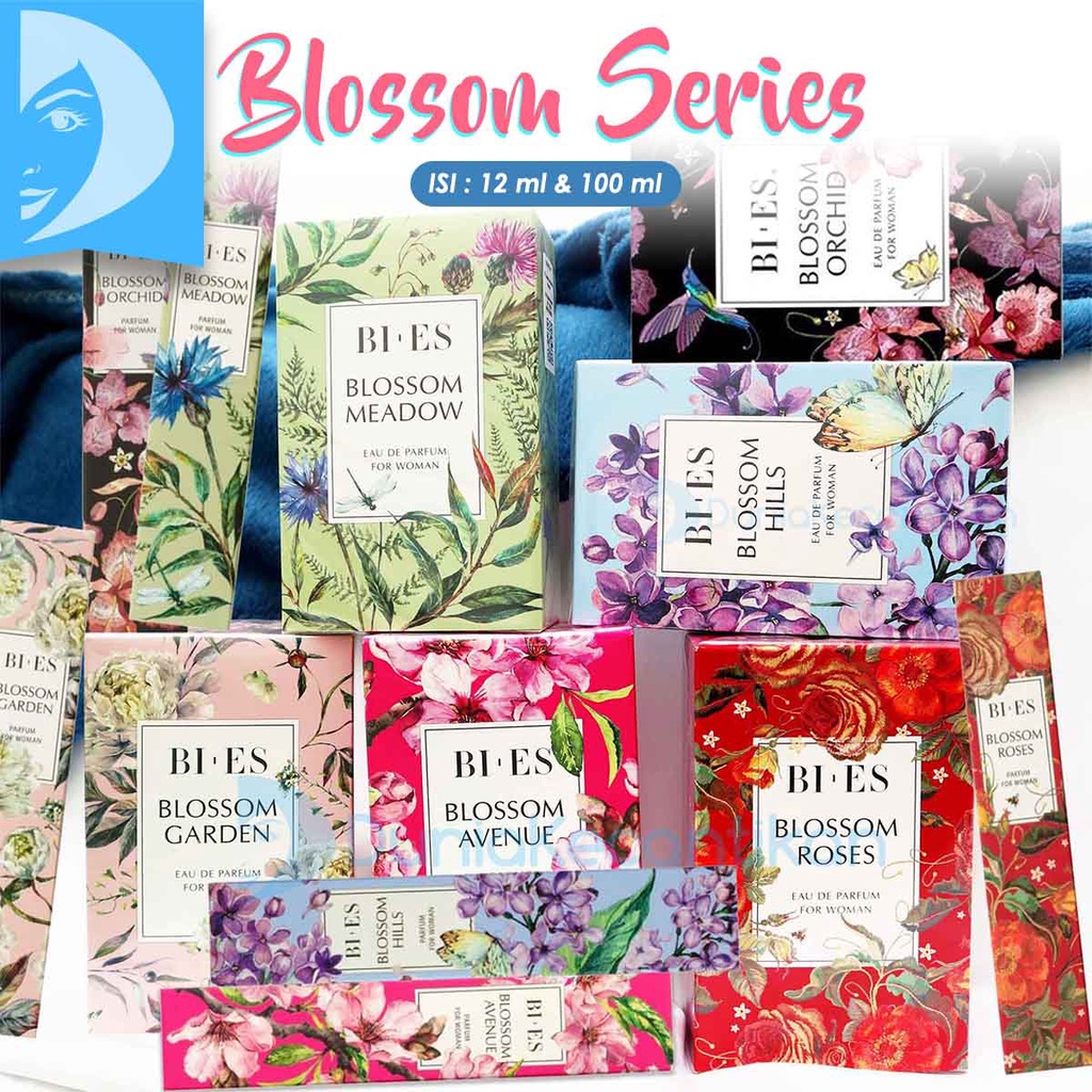 New Product Bies Parfume Blossom Series EDP  / Parfum Wanita Tahan Lama BI ES Parfum Bies Blossom Ga