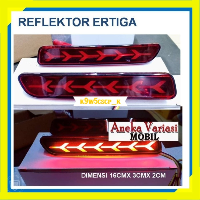 REFLEKTOR ERTIGA / LED BEMPER / VARIASI LAMPU MOBIL