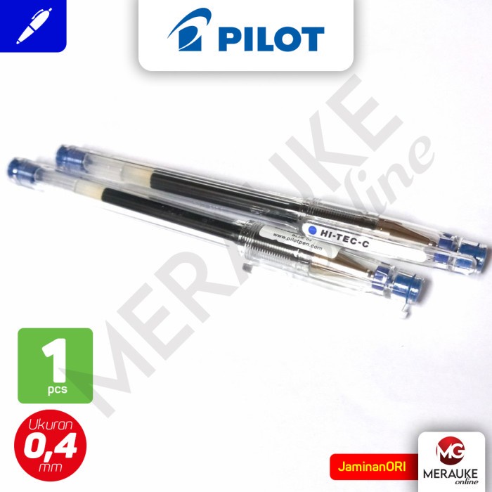 

Ballpoint PILOT HI-TEC-C 0.4 Biru (Satuan)