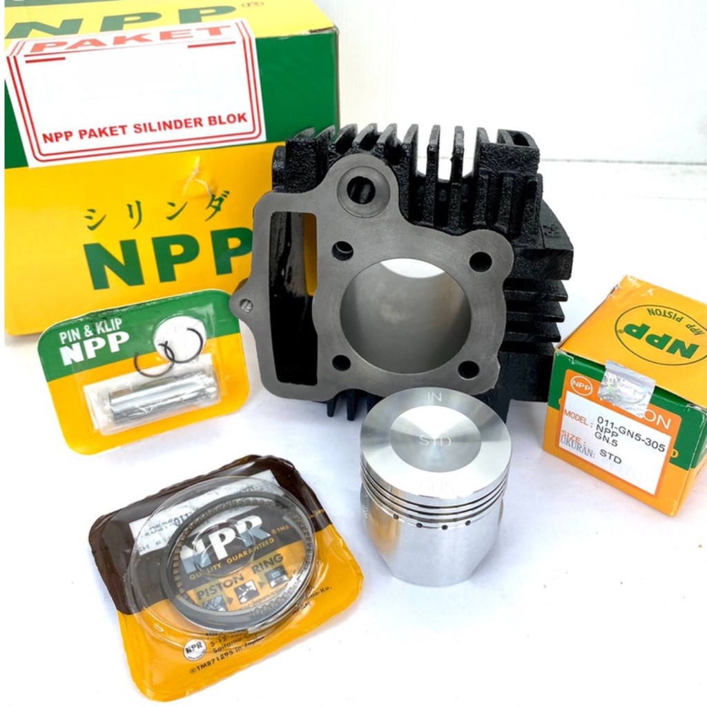 NPP Boring Set Revo Fit FI Piston Ring Seher Silinder Kit Blok Mesin Injeksi K03