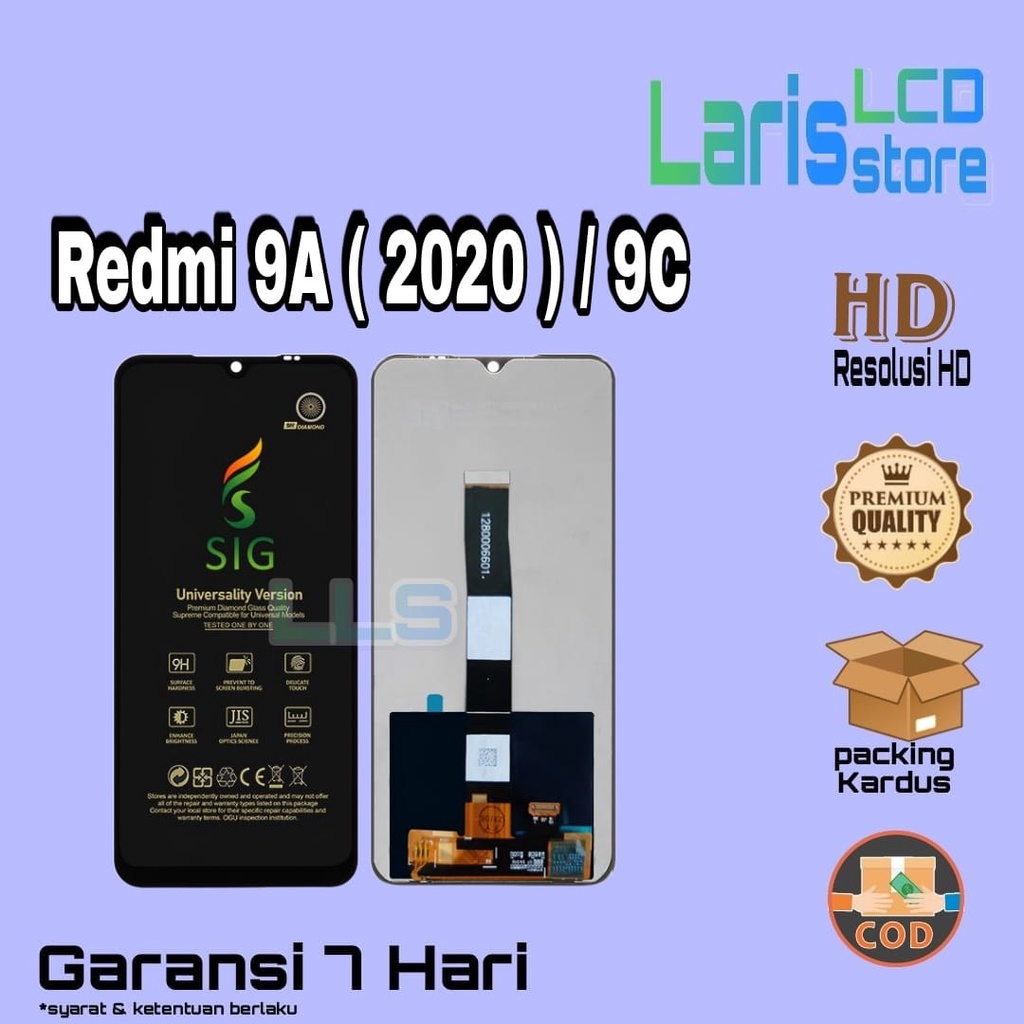 Lcd Touchscreen Xiaomi Redmi 9A / Redmi 9C / Redmi 10A / Lcd Redmi 9A / Redmi 9C Fullset