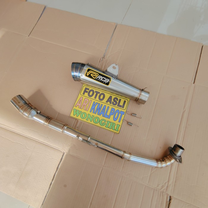 TERMURAH MONCONG BLUE KNALPOT RCB JIKSAW KARISMA BLADE REVO Fi ABS KIRANA SUPRA 125