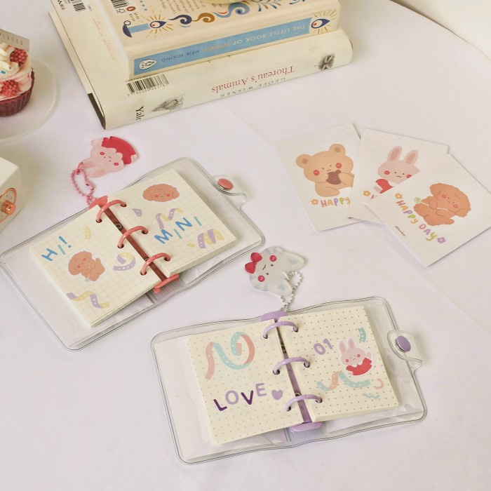 

Mini Binder 3 Rings - Orange Pastel, Cover Only