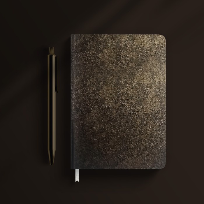 

NOTEBOOK A5 / JOURNAL BOOK /AGENDA hardcover NOTEBUKKU RCP - Cokelat