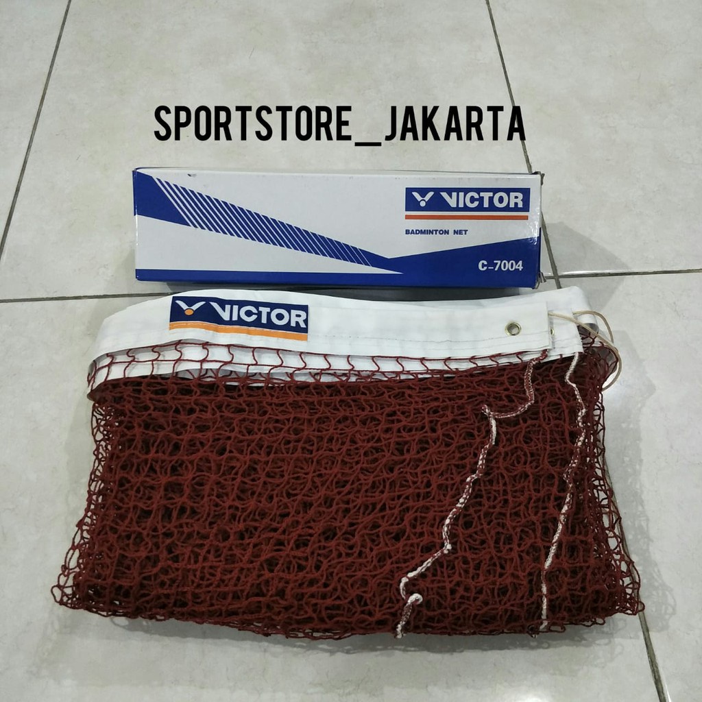 Net Bulutangkis Victor Tali Baja - Net Badminton Victor C-7004