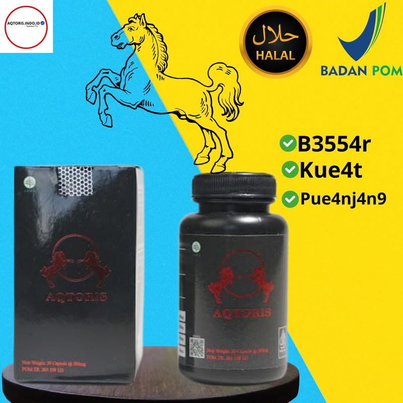 (AQTORIS ORIGINAL)CAPSUL SUPLEMEN KEBUGARAN Dewasa