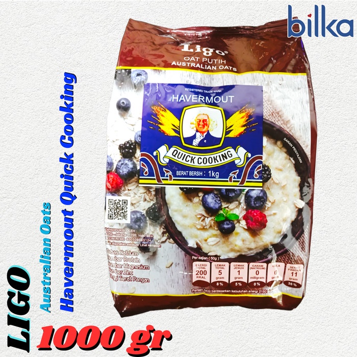 

LIGO Australian Oats Havermout Quick Cooking 1000gr