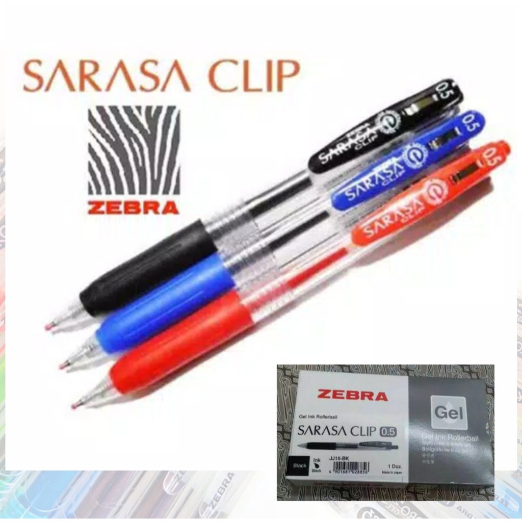 

PULPEN SARASA CLIP O.5 TINTA HITAM