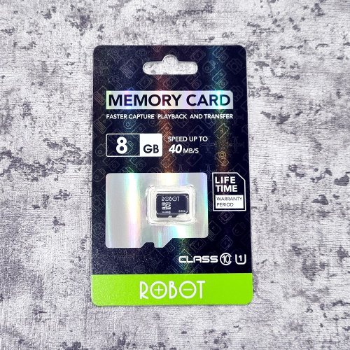 Memory Robot card Micro SD 8GB