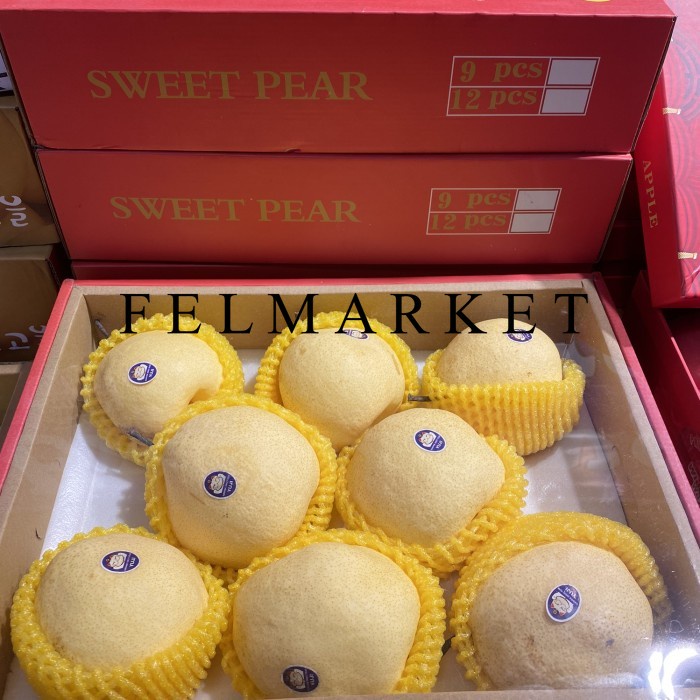 

Pear Sweet Premium 8 Pcs / Hampers Buah Pear Imlek / Box