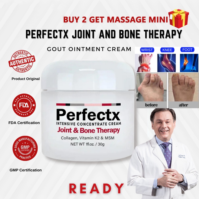 PERFECTX Joint Bone Therapy Perfectx Cream Intensive Concentrate Krim 30g Pengobatan Asam Urat Terap
