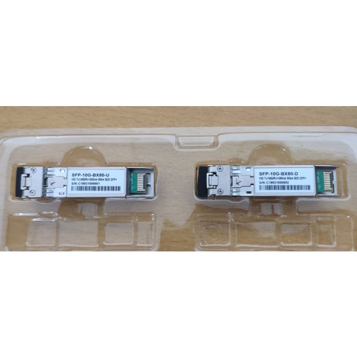 HE-LINK SFP+ 10G bidi 80km singlecore LC SFP-10G-BD-SM-80KM 1490 1550