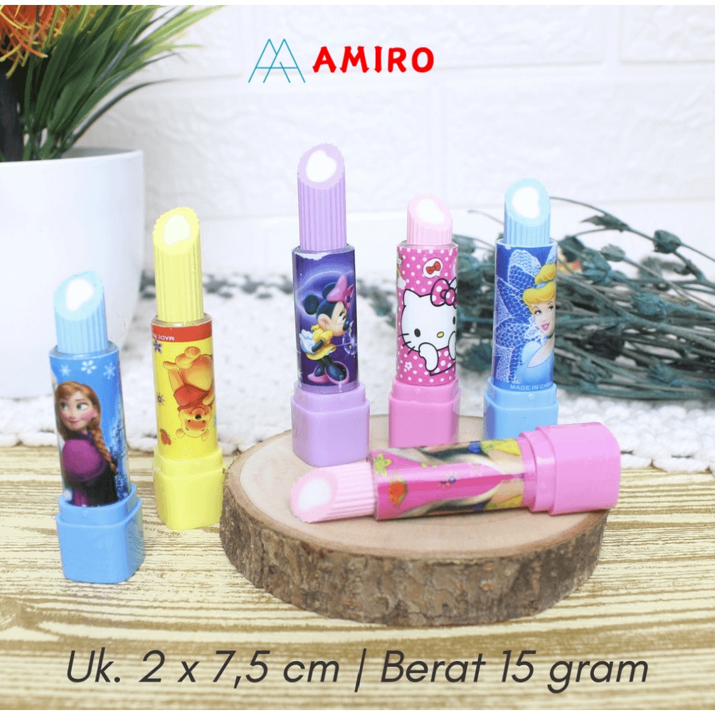 

(1pc)Penghapus Lipstik / Stip Lipstik karakter / Eraser Pen / Penghapusan Bentuk Lipstik
