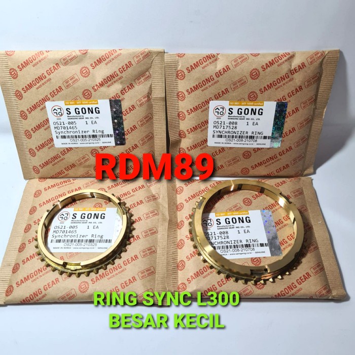 ring synchronis L300 MD701465 & MD71752 ORIGINAL SAMGONG MADE IN KOREA