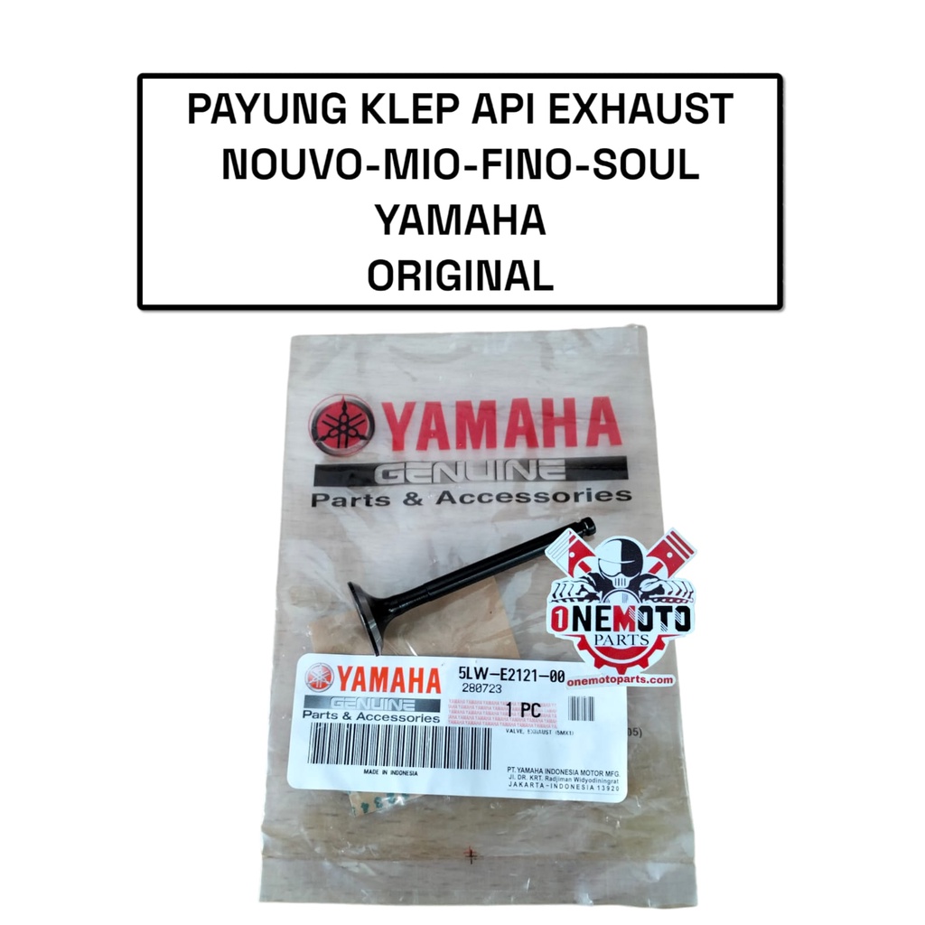 PAYUNG KLEP EXHAUST API EX NOUVO MIO FINO SOUL YAMAHA 5LW-E2121-00 5LW-E2111-00