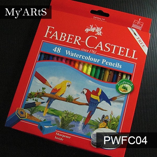 

Faber Castell Watercolour Pencils Set 48 Pensil Warna Cat Air