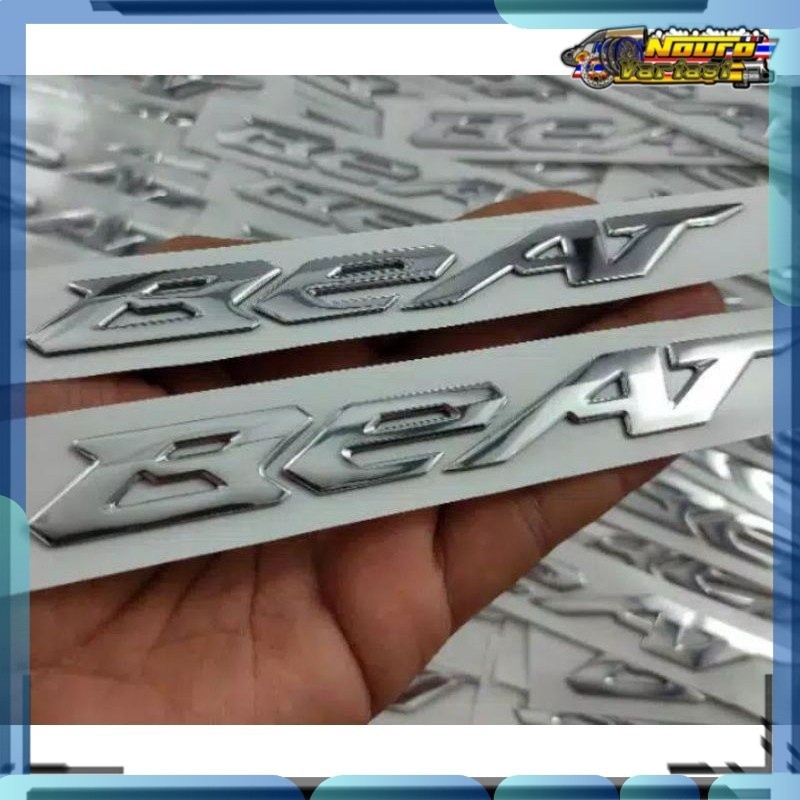 Sticker  Emblem Honda beat new 2019 2020 stiker timbul   bagus