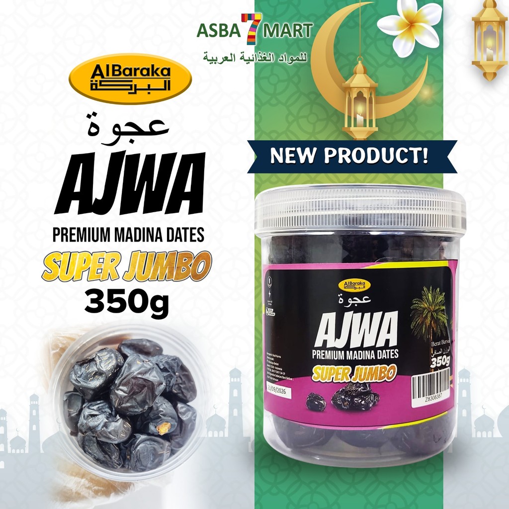 

AL BARAKA AJWA SUPER JUMBO TOPLES 350 GR