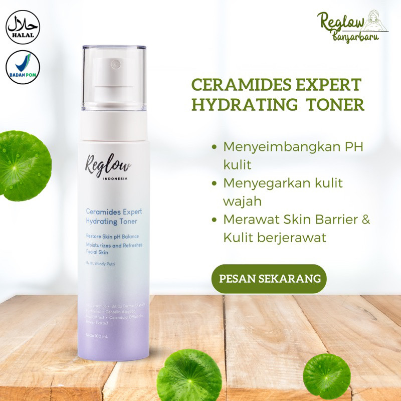 REGLOW hydrating toner skincare shindy putri original