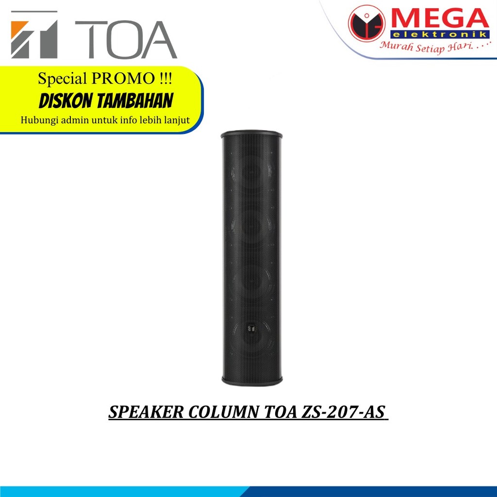 SPEAKER COLUMN TOA ZS-207-AS